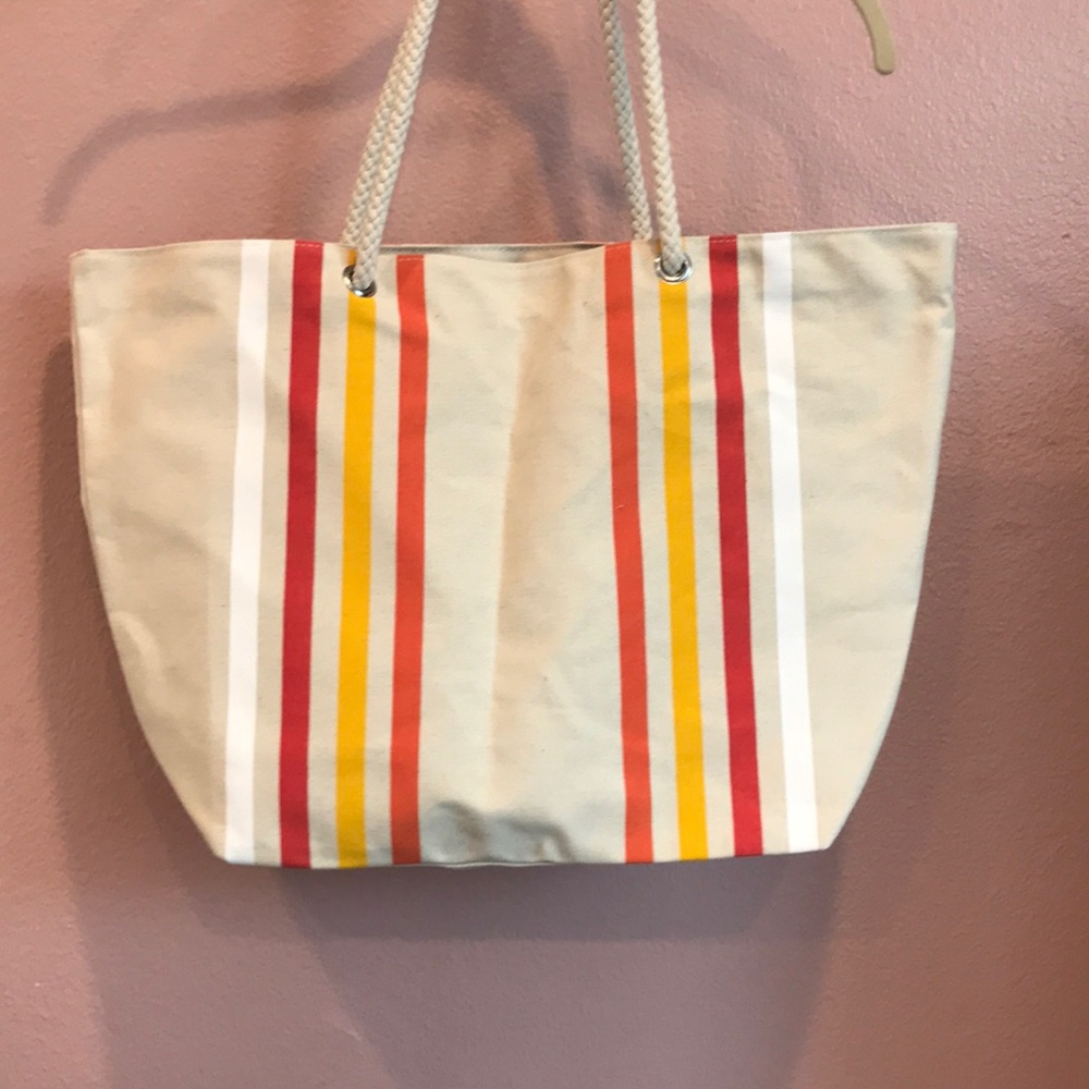 Lancôme Stripped Tote